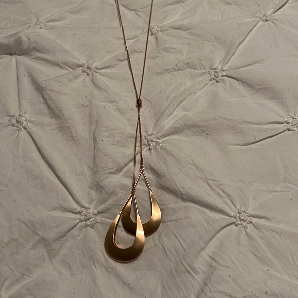 Long Gold Necklace